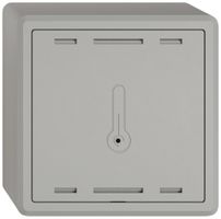 AP-Raumtemperatursensor EDIZIO.liv Wiser SNAPFIX® K+ 230V 74×74×54mm hgu