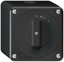 AP-Schwenktaster robusto IP55 schwarz 2P