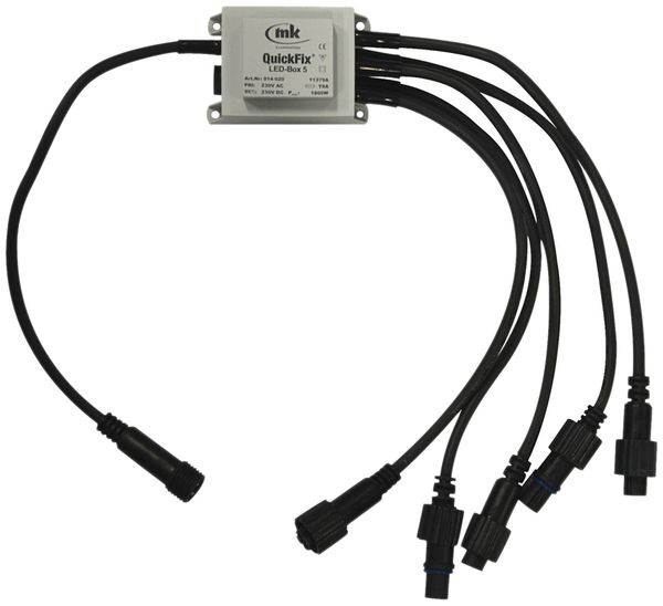 Verteilerdose QuickFix LED Box, 5 Ausgänge, IP67