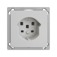 EB-Steckdose EDIZIOdue T25 16A hellgrau, mit Steckklemmen