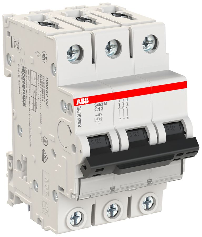 Leitungsschutzschalter SMISSLINE CLASSIC 3×13 C 10kA