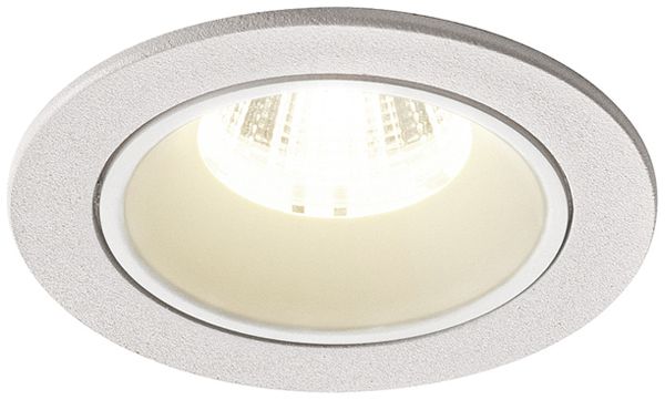 LED-Downlight SLV NUMINOS S 8.6W 790lm 4000K 20° DIM Ø80×52mm ws/ws