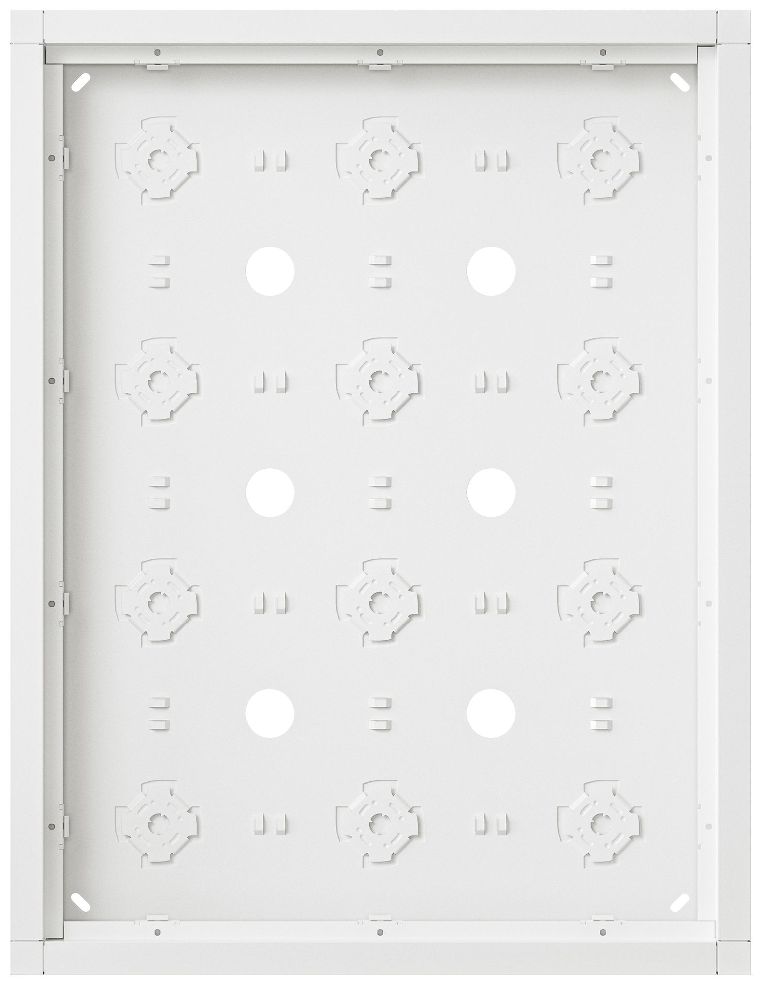 AP-Gehäuse Siedle 12× 332×432×36.5mm weiss