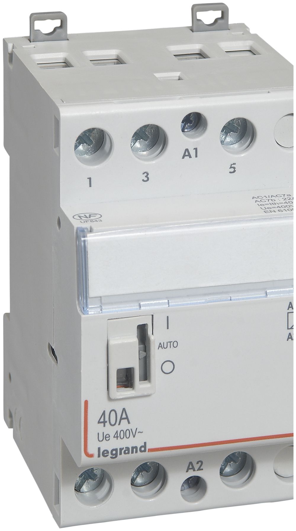 REG-Schütz CX3 40A 3NO 230VAC manuell