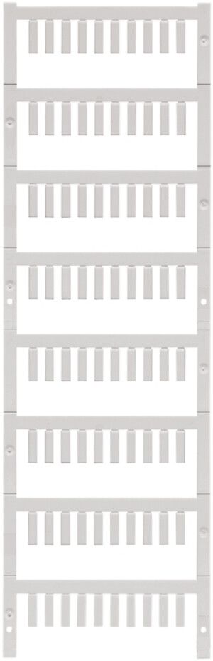 Leitermarkierer Weidmüller MultiCard VT SF für Ø1.2…1.6mm 12×3.2mm PA66 weiss