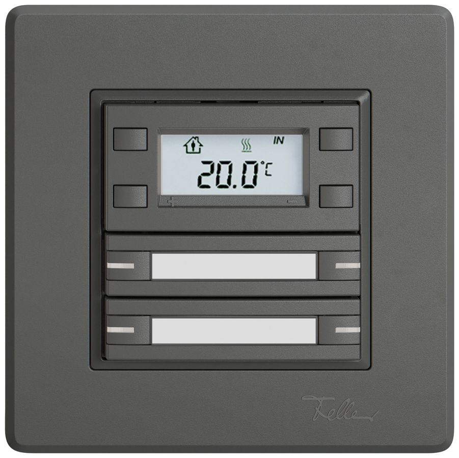 UP-RTH-Taster EDIZIO.liv SNAPFIX® m.RGB-LED Pap.4×Taste 1-Tbed.dgu