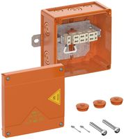 Boîte de dérivation AP Spelsberg WKE 4 5/3×6mm² E90 150×150×85mm IP66 or