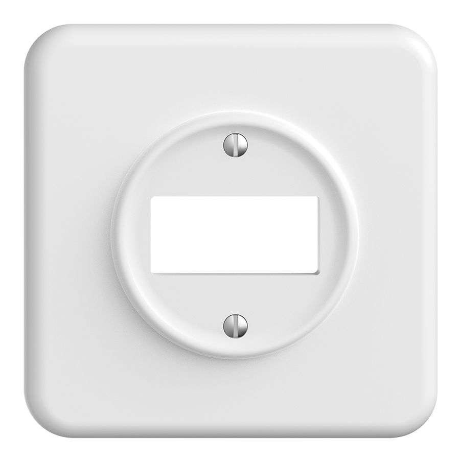 Frontset STANDARDdue QMI für Bewegungsmelder pirios 180 R eco, weiss