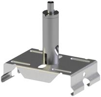 Support DOTLUX 36×57×15mm p.montage au plafond corde, a.cord.2m, p.LINEAselect