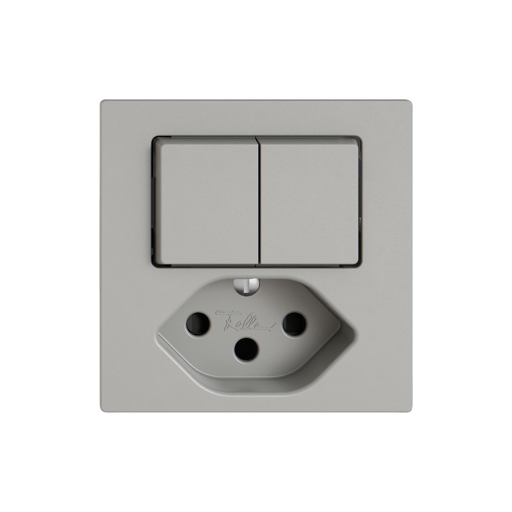 Kombination EDIZIO.liv SNAPFIX® 2×Schema 3+T13 mit Shutter hgu