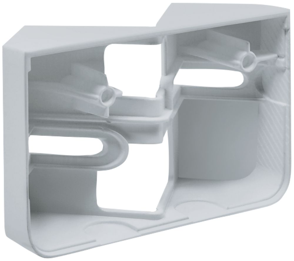 Eckmontage-Adapter Steinel für Strahler XLED home 2 silber