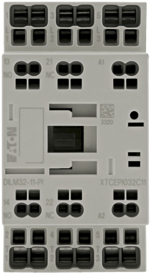 Leistungsschütz Eaton, 3P 15kW, 1S, 1Ö, RDC 24: 24…27VDC, Push-in-Klemmen