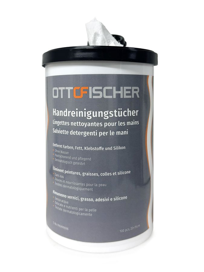 OF-Handreinigungstücher für Farben, Fett, Klebstoffe, Silikon