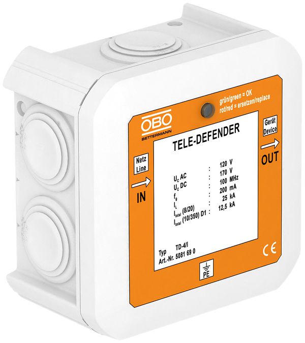 Kombi-Schutzgerät Bettermann SC-Tele/4-C-G