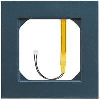 Cadre de recouvrement kallysto.pro 1×1 ozean pour éclairage jaune