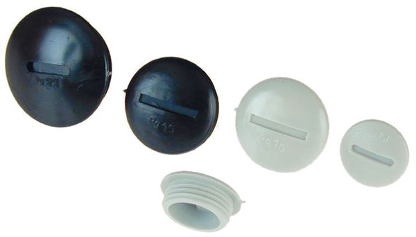 Bouchon de fermeture Plica PS PG29 gris