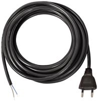 Anschlusskabel Brennenstuhl Gummi 10A 230V 2×1mm² T11/frei 5m sz