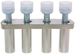 Connexion transversale Woertz 81549/4, 4L, pour borne série 3452/10, 3426, 3303