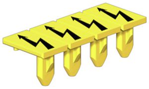 Marqueur de borne WM AAM 2.5 YE FLASH 8×5.1mm symbole: éclair jn