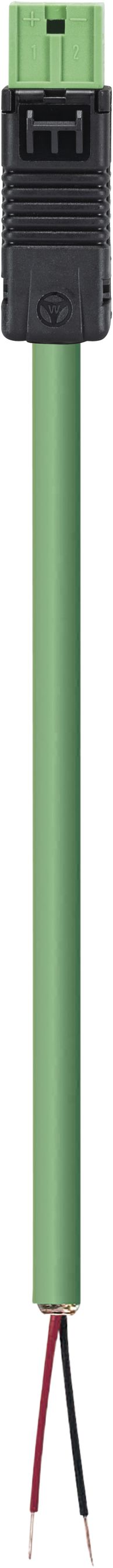 Anschlussleitung 2P L=3m grün Bus-KNX 1 Steck. BST14i2KFS/HF