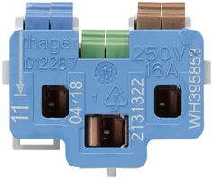 Interno per presa Hager, FLF 1×T13/23, E