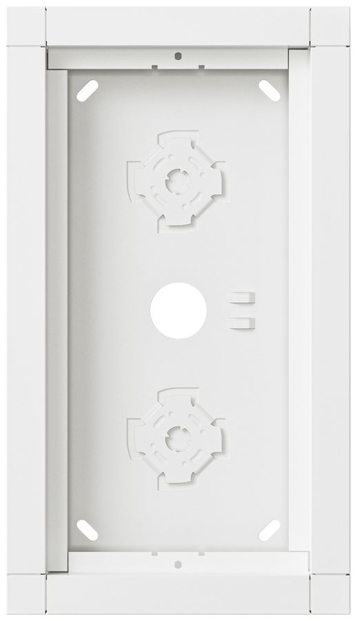 Boîtier AP Siedle 2× 132×232×36.5mm blanc