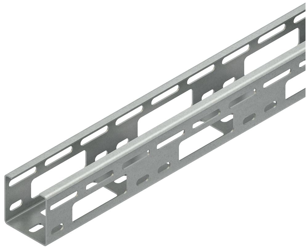 Canal de distribution Niedax en forme de C 50×50×3000mm t=1.5mm acier zingué feu