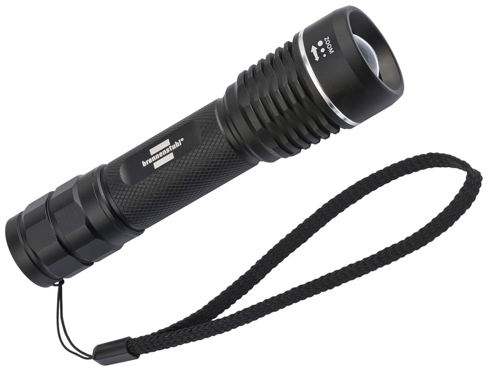 LED-Taschenlampe LuxPremium TL 600 AF 630lm IP67 1×18650 Akku USB 137mm Alu sz