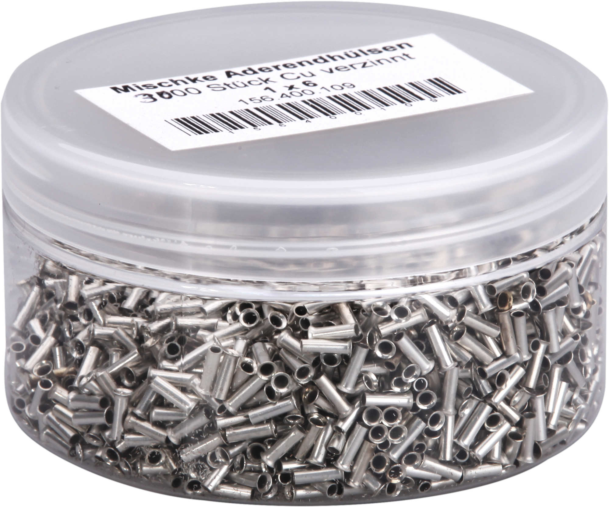 Embout de câble Mischke E DIN 46228 1mm²/6mm nu Cu-étamé