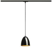 Luminaire suspendu PARA CONE 14 GU10 35W avec adaptateur 1-phase IP20 noir/or