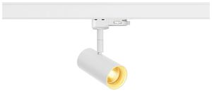 Proiettore LED SLV NOBLO SPOT PHASE 8.4W 450lm 920…930 36° REG 3fa Ø50mm bianco