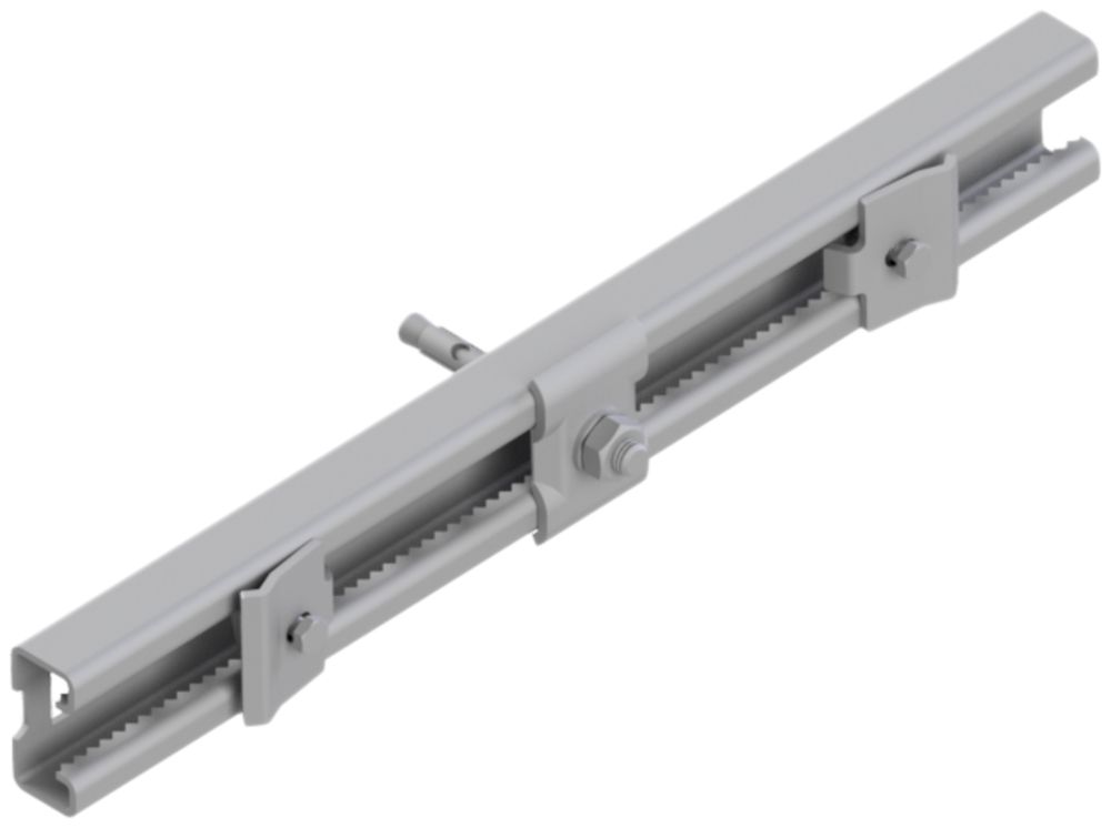 Garniture pour caniveaux de câble Lanz 400mm zinguée