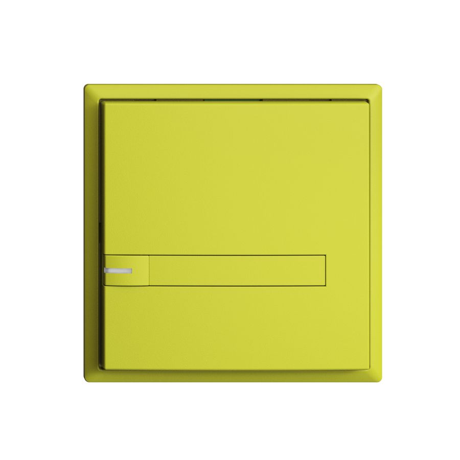 Poussoir KNX RGB EDUE, 250mW, a.LED RGB, a.papier, 1×poussoir, 1×touche, lem