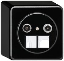 AP-Multimediadose basico TV-R 14dB 2GHz schwarz