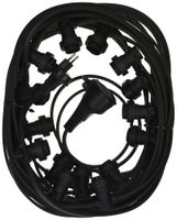 Lichterkette MH ILLU5X13 230V 2300W 25×E27 26.5m IP44 sz