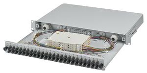 Spleissbox 482.6 mm (19") PX FOC-FDX20-FR19-STD24-OM2-PT9