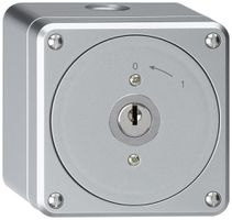 AP-Schlüsselschwenktaster robusto aluminium ohne Deckel 2P