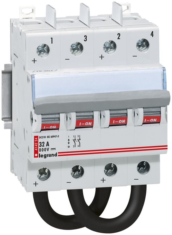 Interrupteur de charge AMD Legrand 800VDC 2P 32A