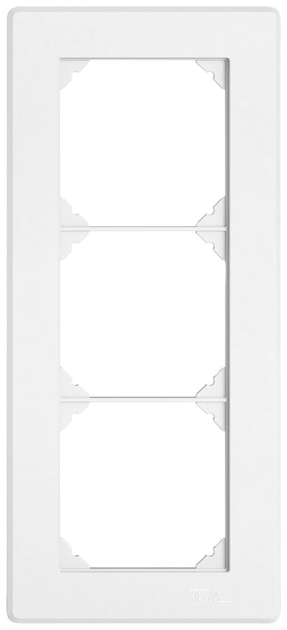 UP-Abdeckrahmen EDIZIO.liv SNAPFIX® 3×1/1×3 96×216mm ws