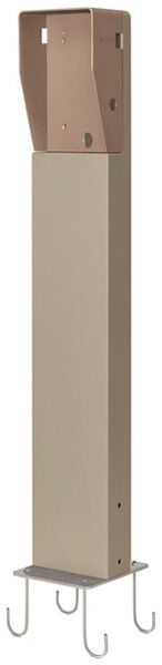 Standsäule Scame 1×LITE/BUSINESS/PRO Halter 1553×250×110mm bronze