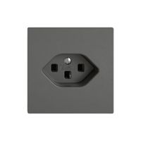 Steckdose EDIZIO.liv SNAPFIX® 1×T23 dgu