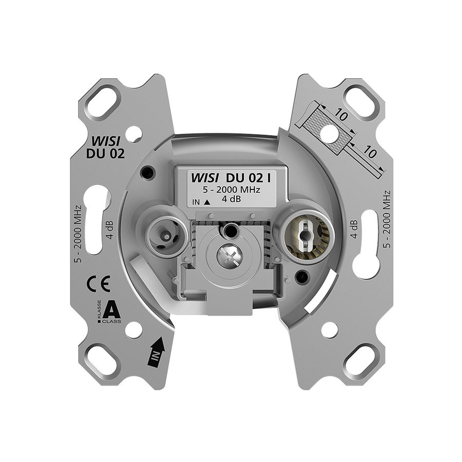 TV-R-Dose FH BSM 4dB Breitbanddose 5…2000MHz