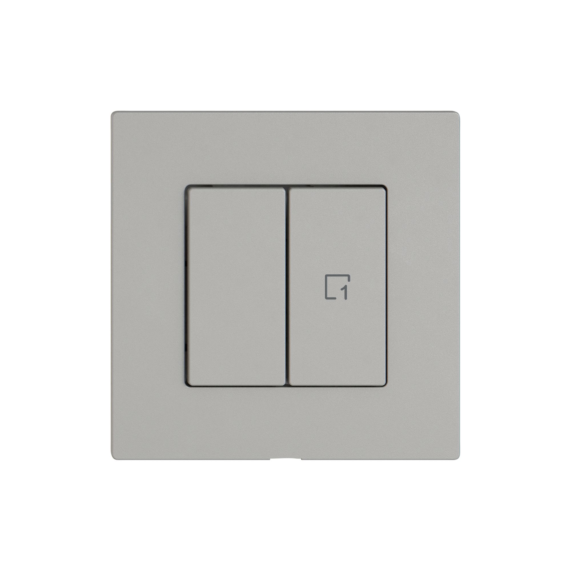 Comando per interruttore EDIZIO.liv Wiser SNAPFIX® 1C scena WLAN 2T grc