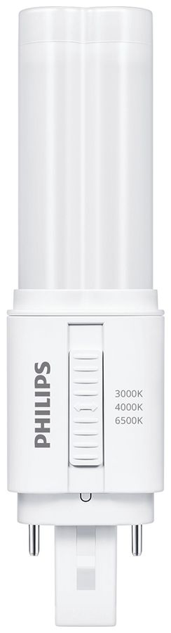 LED-Lampe Philips CorePro G24d 8.9W 1300lm 830/840/865 opal Ø35×172mm