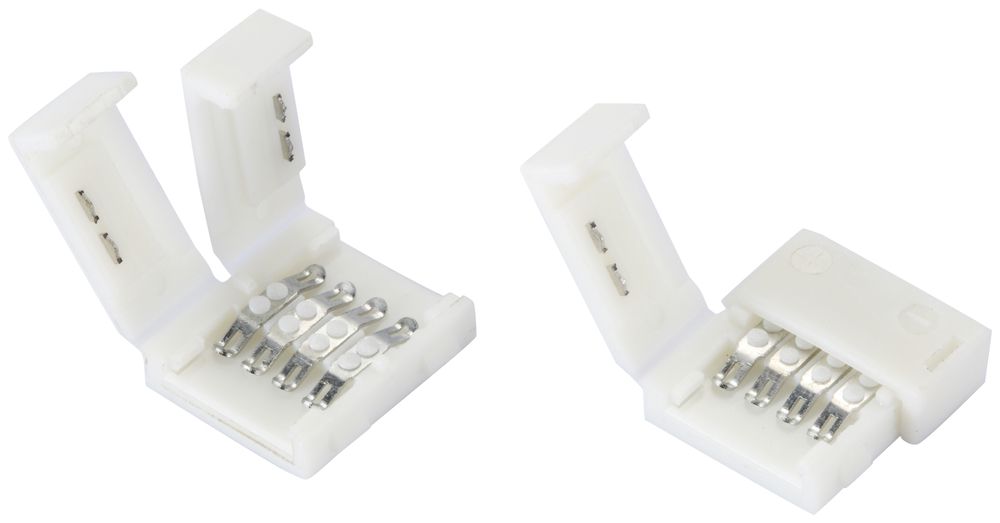 Verbinder START FLEX RGB 4-pol, gerade 15.5mm, IP20, 10Stk.