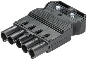 Steckvorrichtung 5L GST 18i5 S S1 Z schwarz