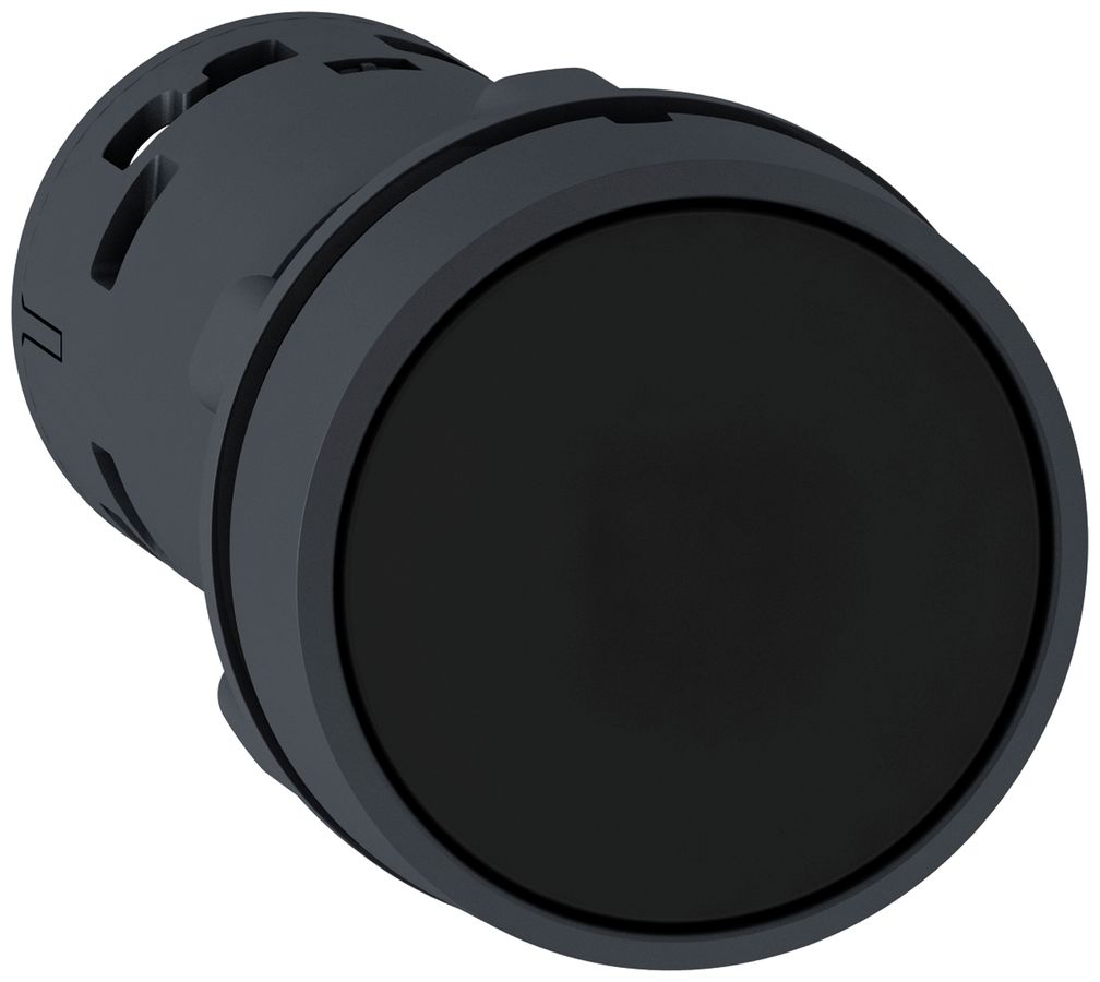 Poussoir Harmony XB7 plat no Ø22.5mm 1NO 1NC IP54