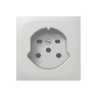 Steckdose SIDUS E T15 weiss glänzend