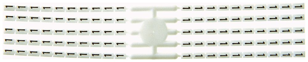 Etichetta di marcaggio RBE 5 5 carte da 100 marc. 0