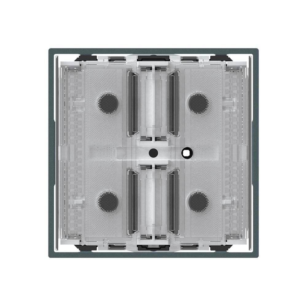 Taster KNX KAL f.2×Tasten 4×Betätigungspunkte LED anthrazit